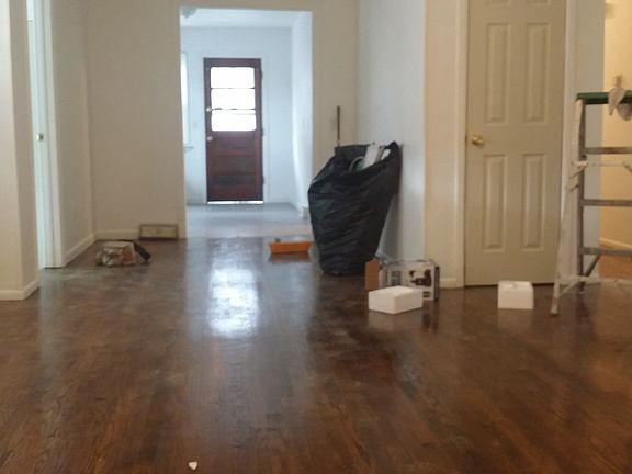 Big Open Living Room Leading to Kitchen