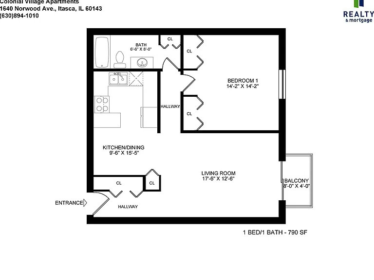 Great One Bedroom -Colonial Village Great One Bedroom -Colonial Village