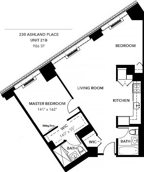 2nd image of 230 Ashland Pl APT 21B