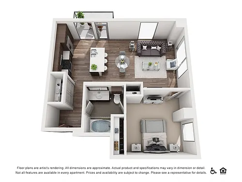 Floor plan 1M