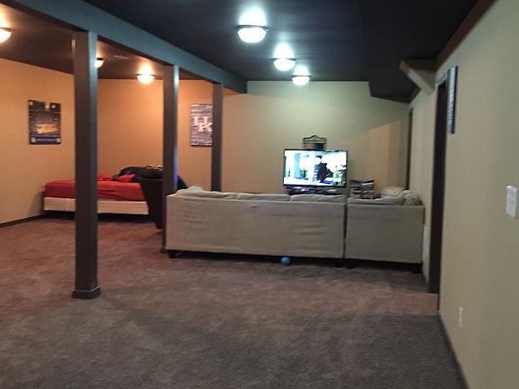 Family room basement