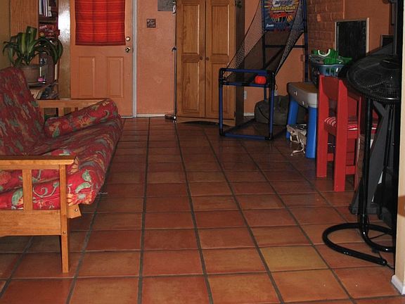 Beautiful Saltillo tile throughout.