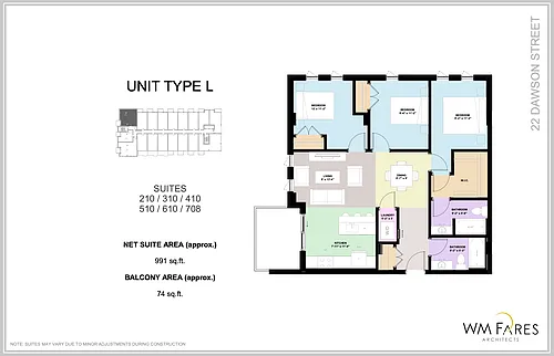 Floor plan 510