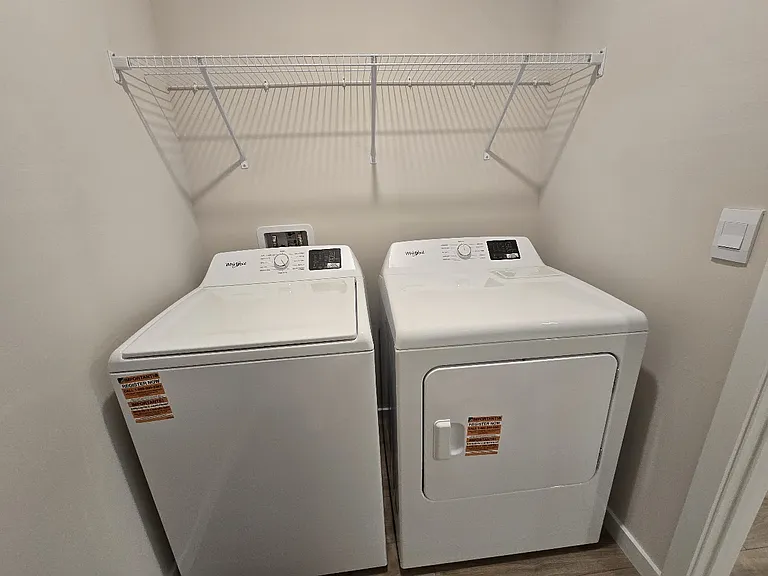 Brand new washer and dryer
