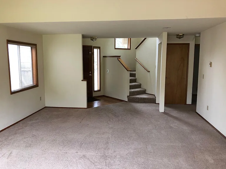 Living room from sliding door