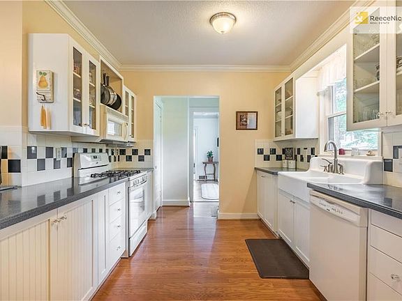 Updated kitchen with attention to detail to maintain the historic integrity of the home.