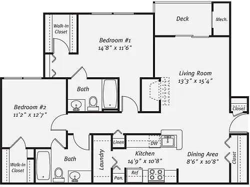 Floor plan B2