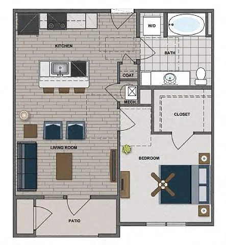 Floor plan Eastman