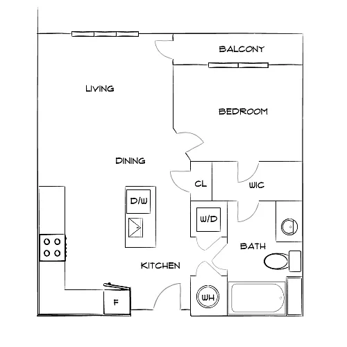 Floor plan Design 1A