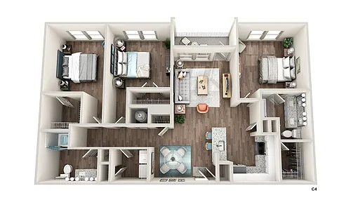 Floor plan C4