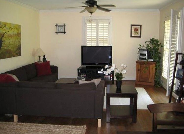 Open floor plan, living room