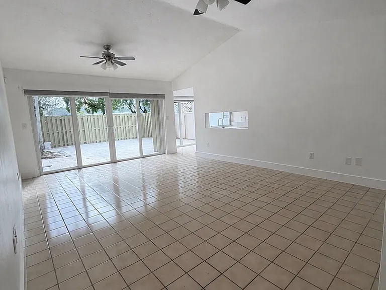 Living room and Dining room