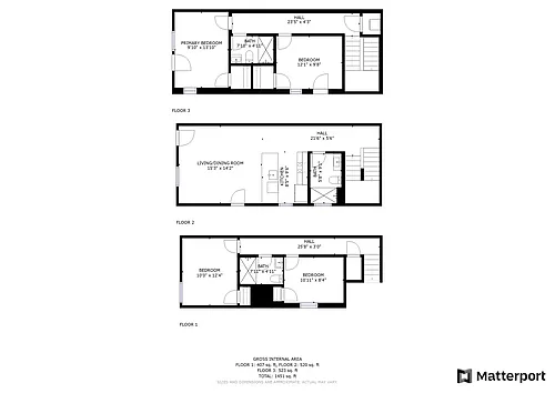Floor plan 1834 18th St