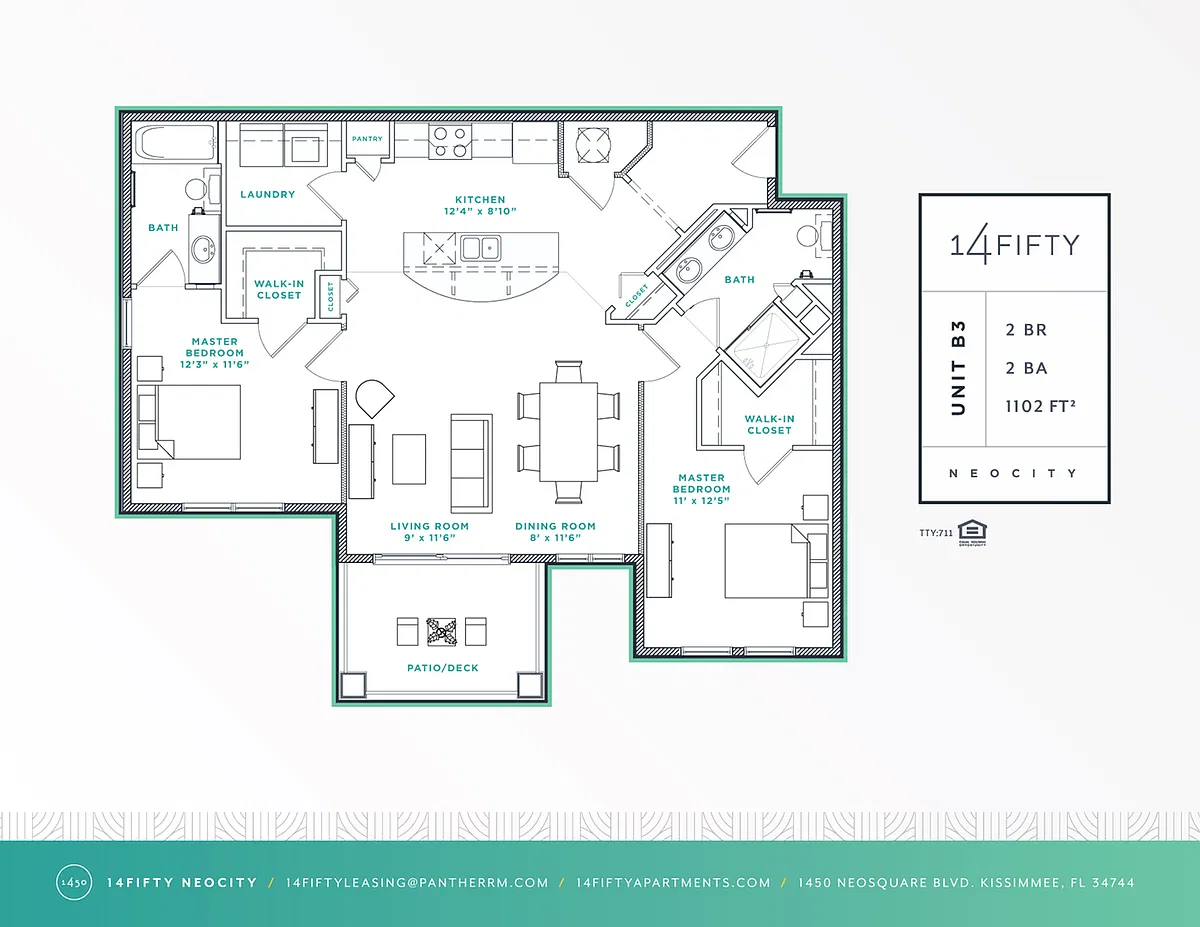 Floor plan B3