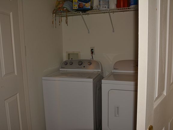 Washer & Dryer closet