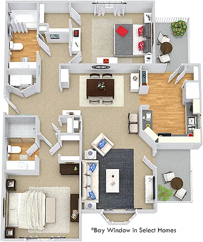 Floor plan Braxton
