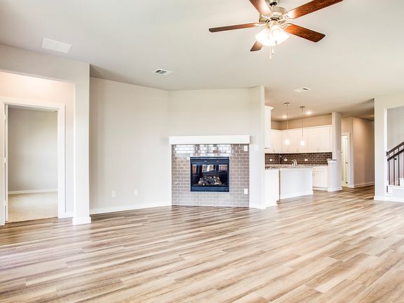 Great room with optional fireplace