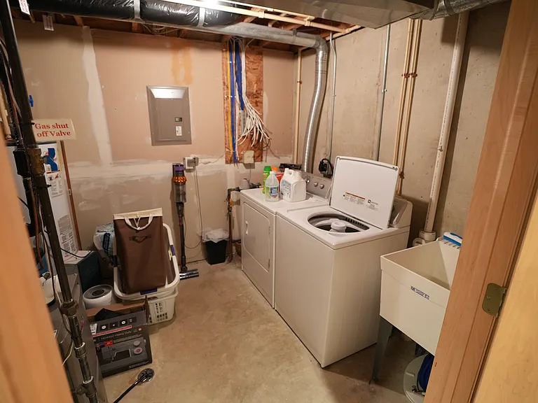 Washer and dryer