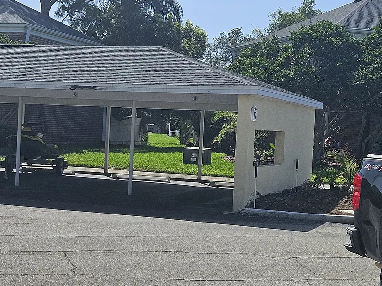 Shaded parking