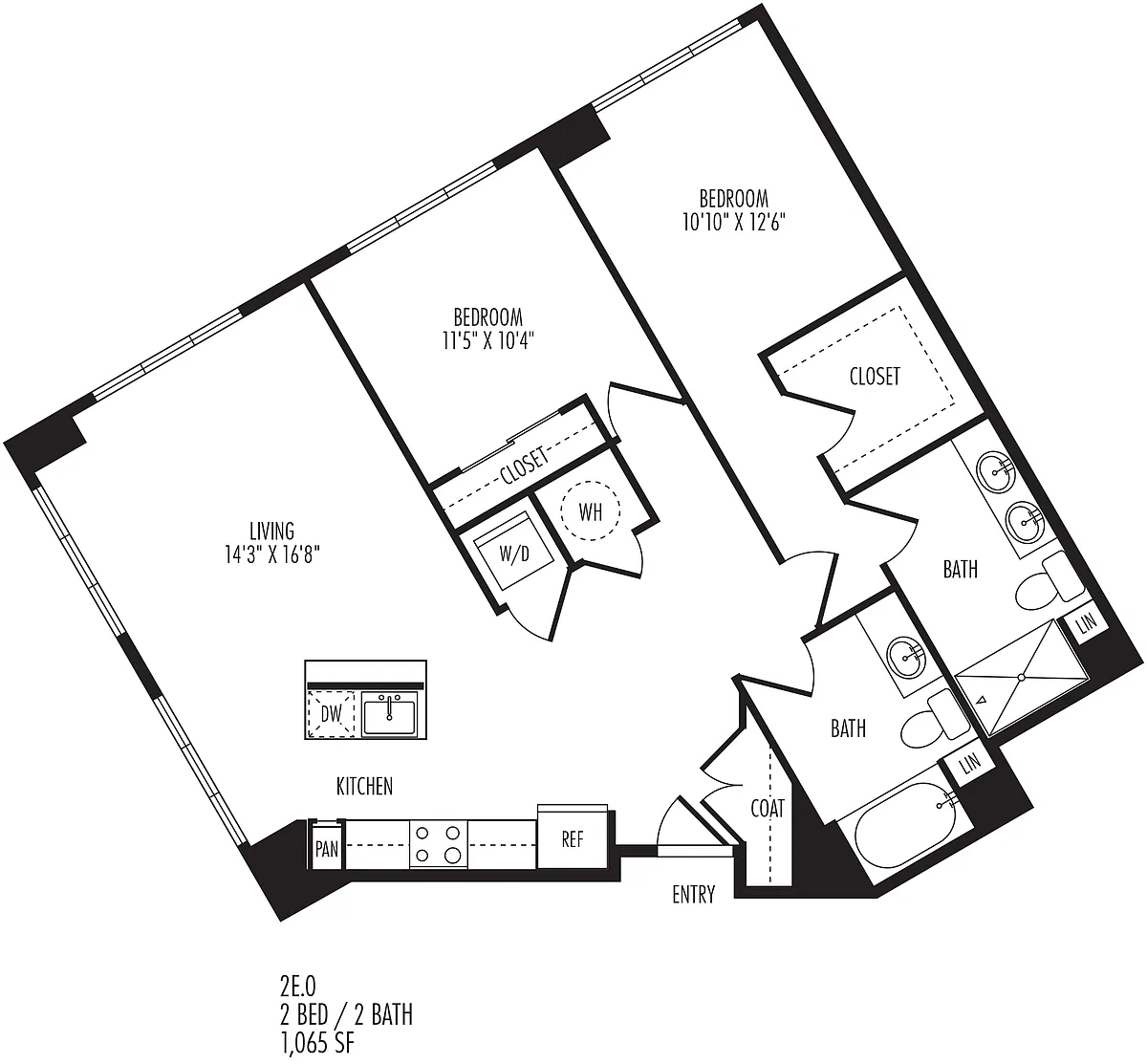Floor plan 2E