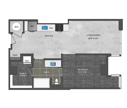 Floor plan LA2