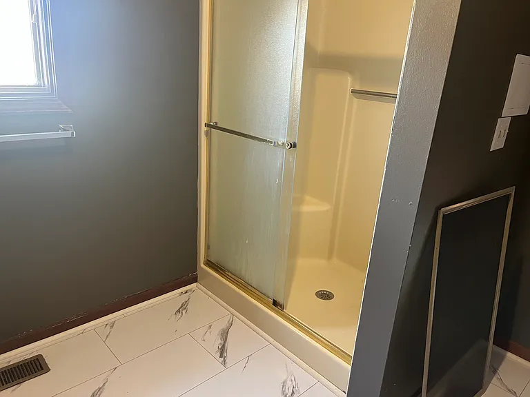 Shower inside master bedroom Bathroom