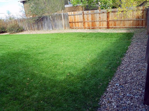 Great backyard space