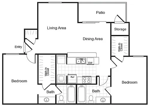 Floor plan B2