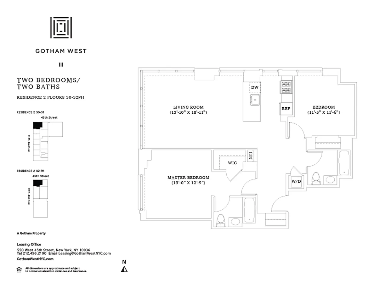 Building Photo - 550 W 45th St #Penthouse 102