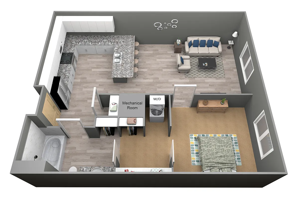 Floor plan Bayberry