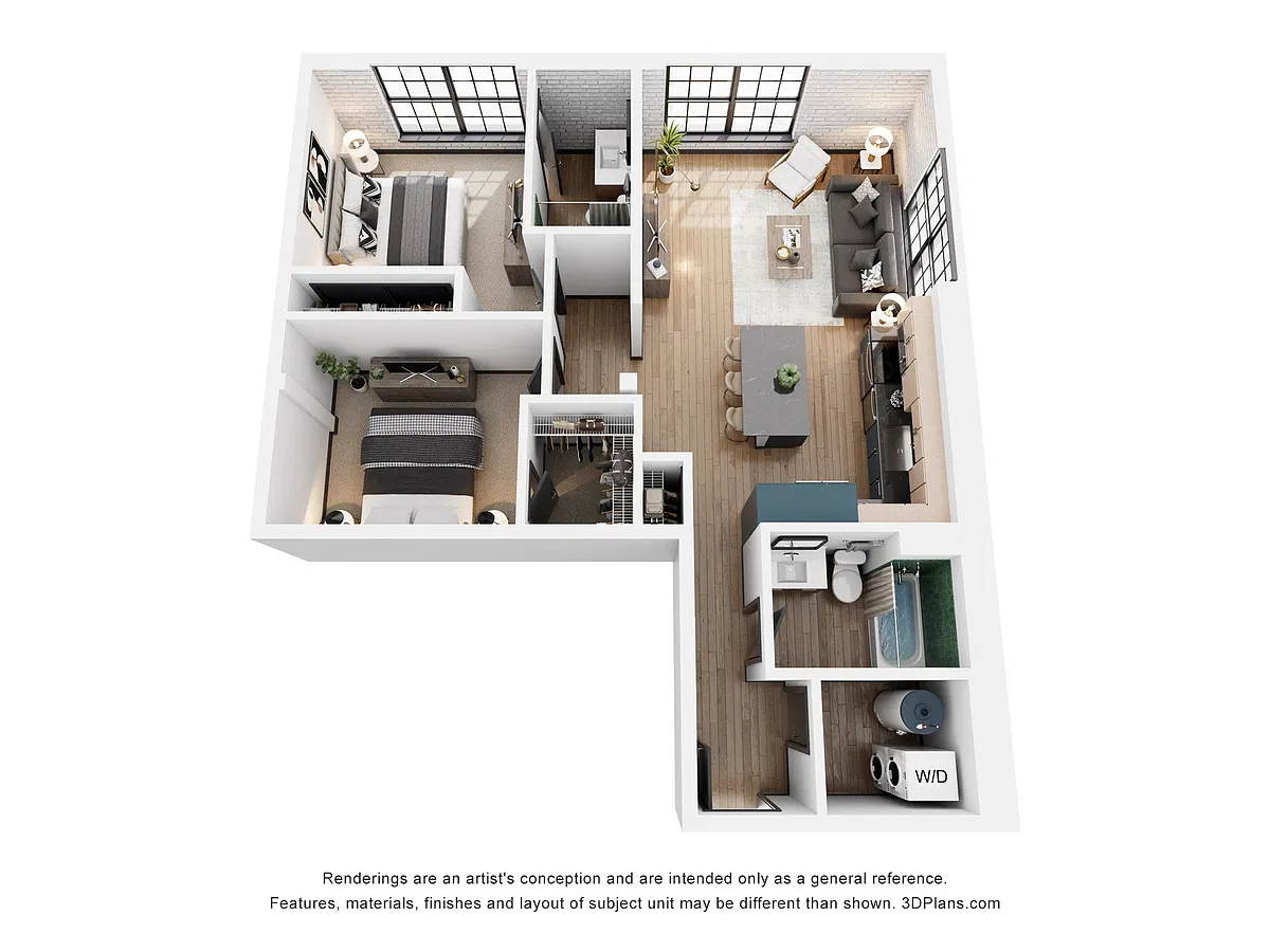 Floor plan Barnett