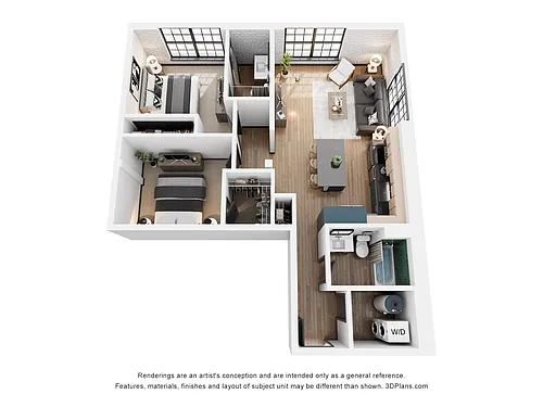 Floor plan Barnett