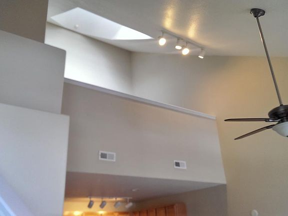 View from the first floor to the loft