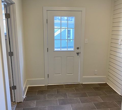 Great Foyer with New Flooring