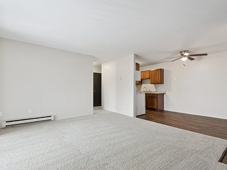 Living Room & Dining Area