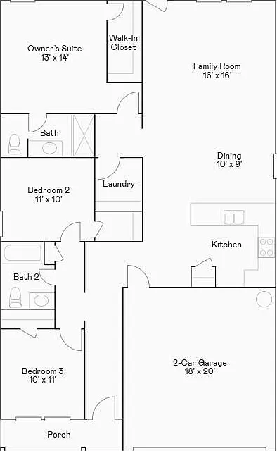 3 bed, 1522 sqft, $2,075 — Photo 4