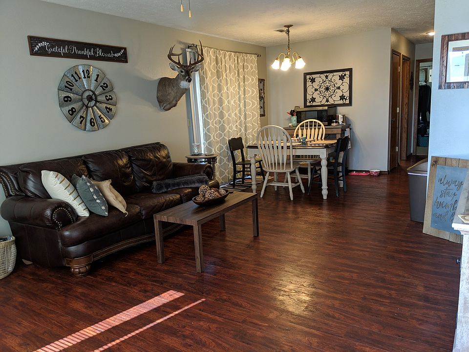 Standing at front door 
13x14 living room