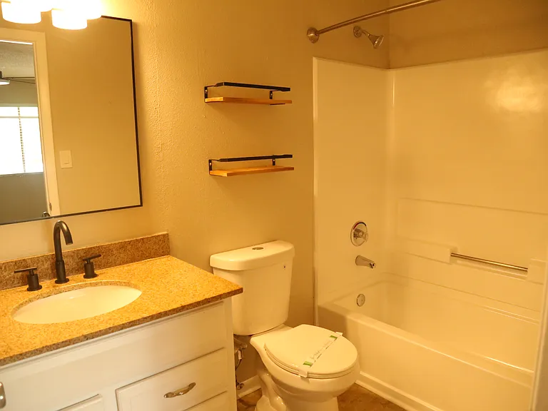 Bathroom in primary bedroom