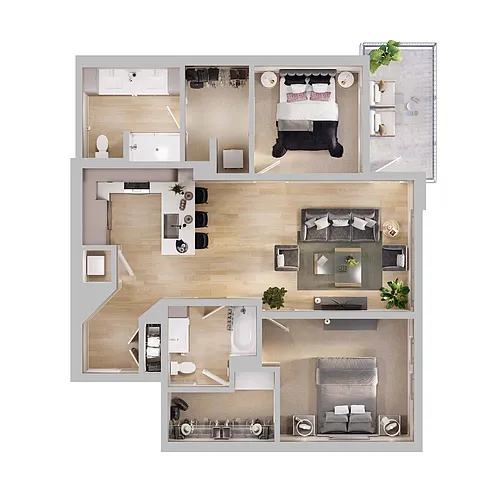 Floor plan B4