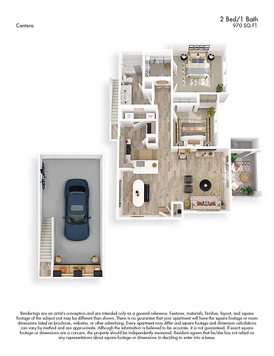 Floor plan B1 Garage
