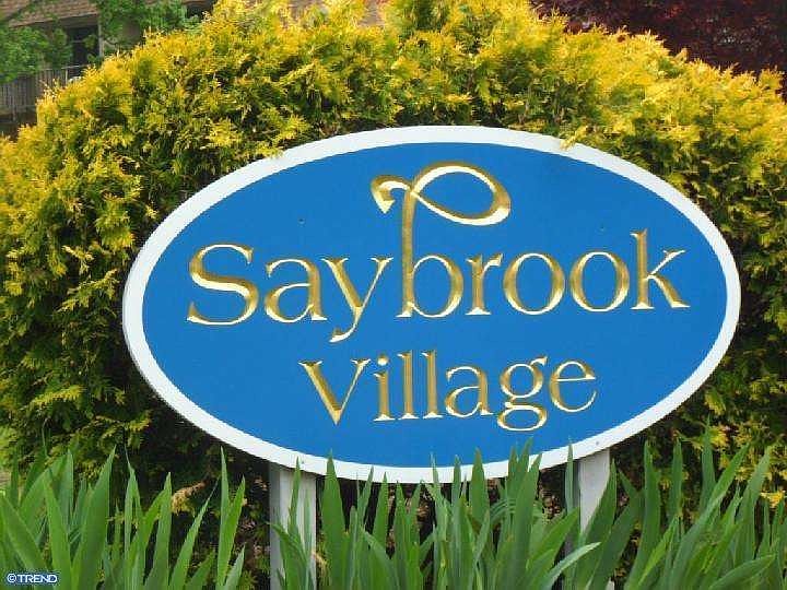 Saybrook entrance sign