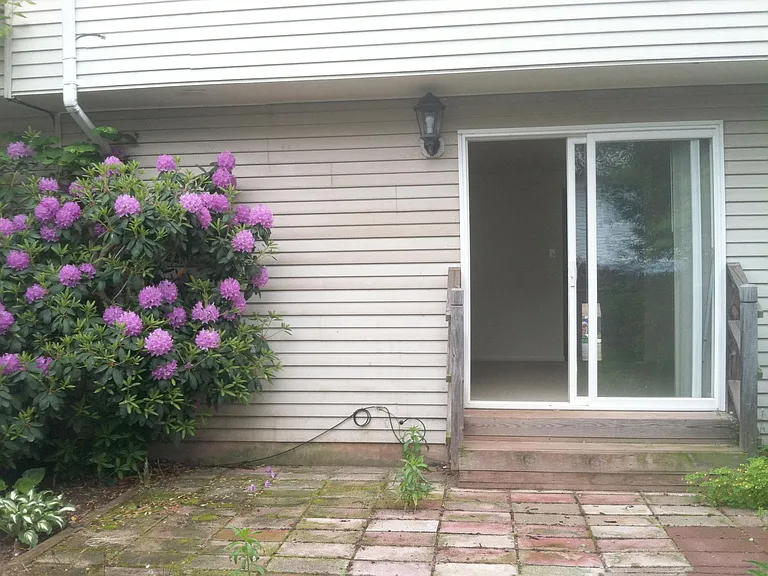 Backyard entrance