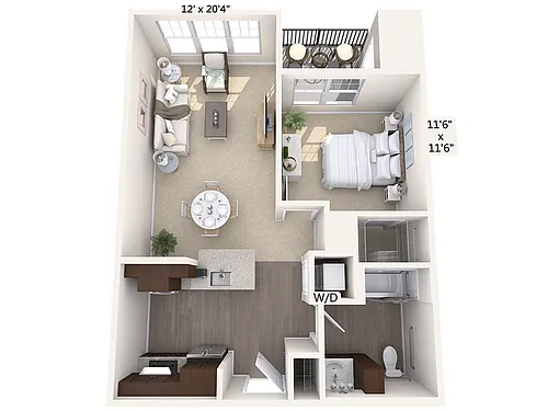 Floor plan A1-AC