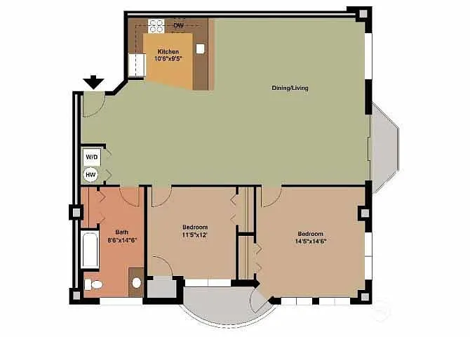 Floor plan York