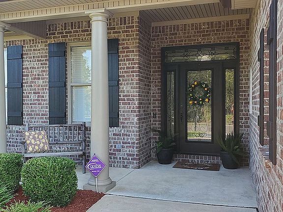 Front porch and door