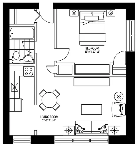 Floor plan B7