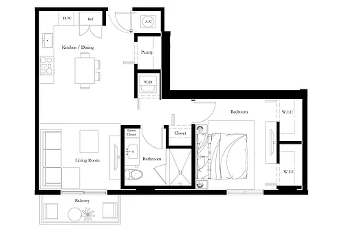 Floor plan A12