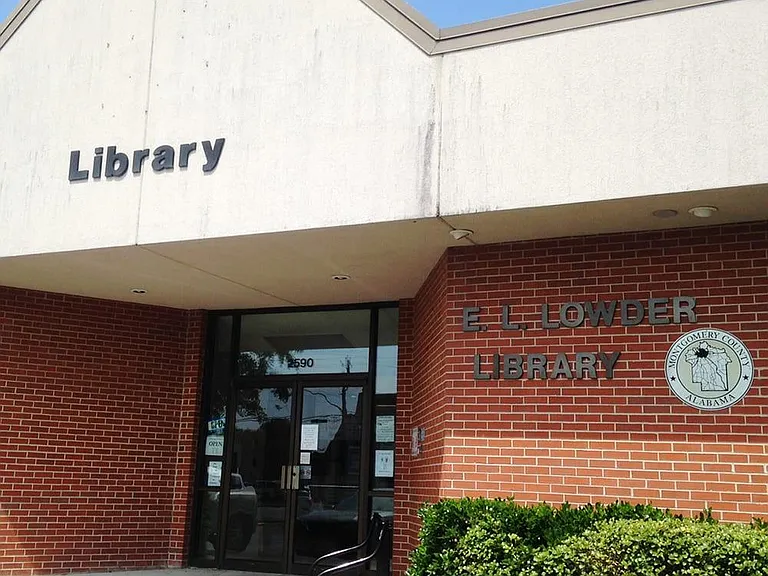 Library walking distance