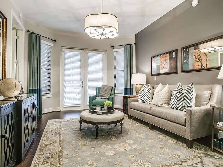 Comfortable living with space to unwind.