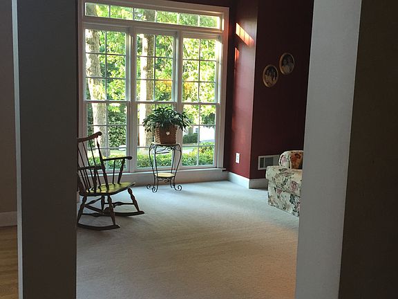 Living Room with Bay Window